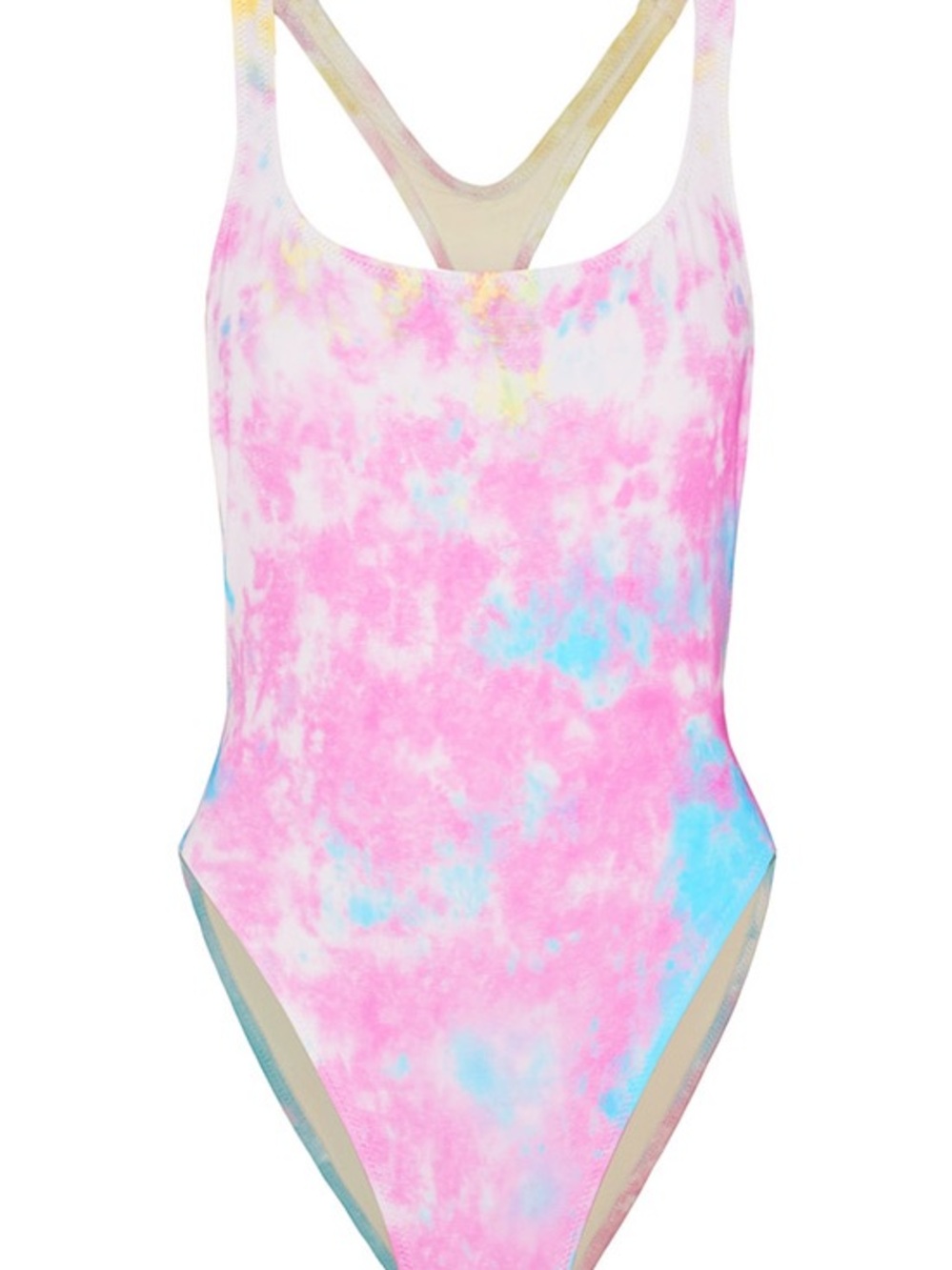 Solid & Striped x RE/DONE Venice pastel tie-dye colorful swimsuit sexy